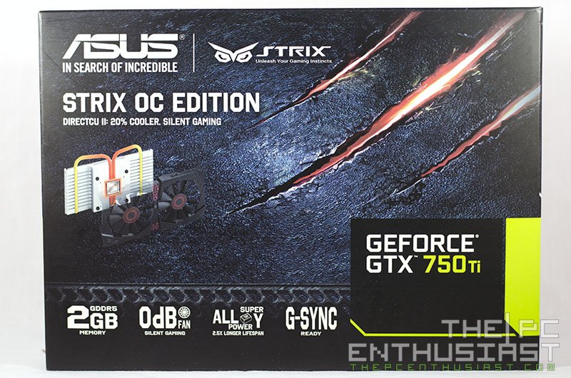 Asus Strix GTX 750 Ti OC Edition Review (STRIX-GTX750TI-OC-2GD5)