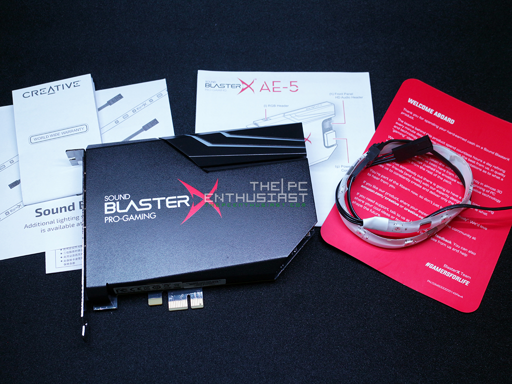 PCパーツ sound blaster ae-5 Sound BlasterX AE-5 Plus - Hi-res PCI-e Gaming Sound Card