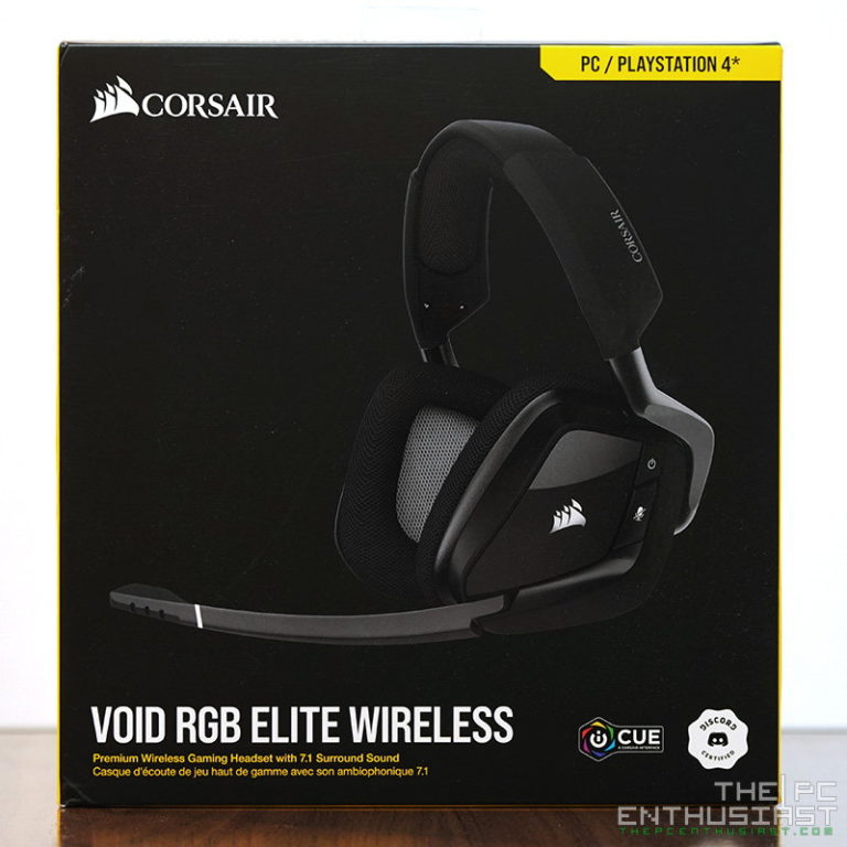 Corsair VOID RGB ELITE Wireless Gaming Headset Review | ThePCEnthusiast