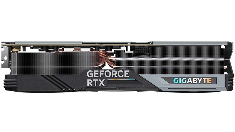Gigabyte GeForce RTX 4080 16GB GAMING OC side view