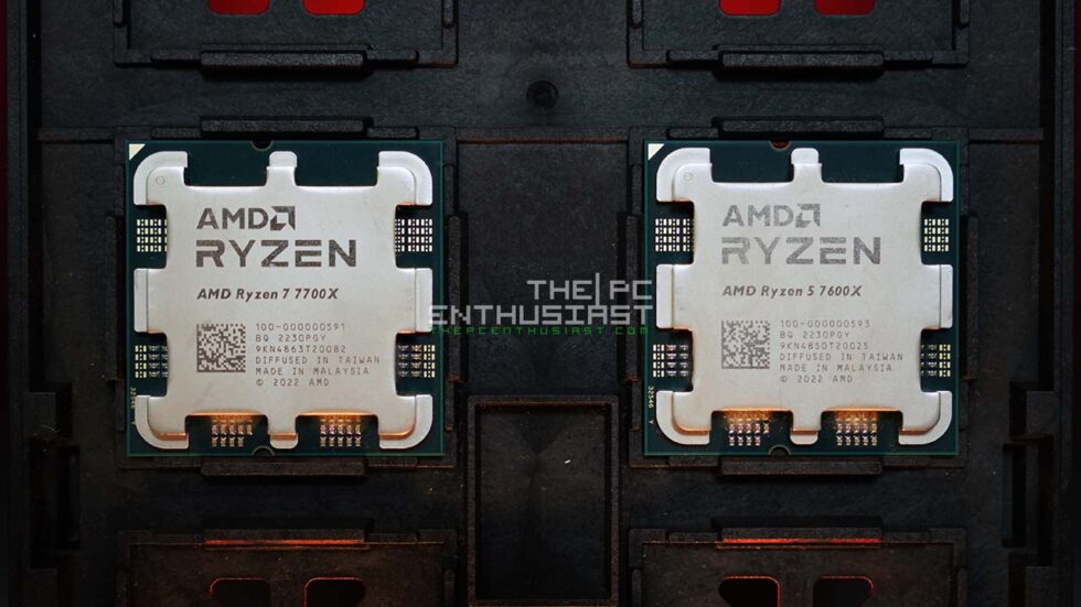 AMD Ryzen 7 7700X vs Ryzen 5 7600X Review - 8 Cores vs 6