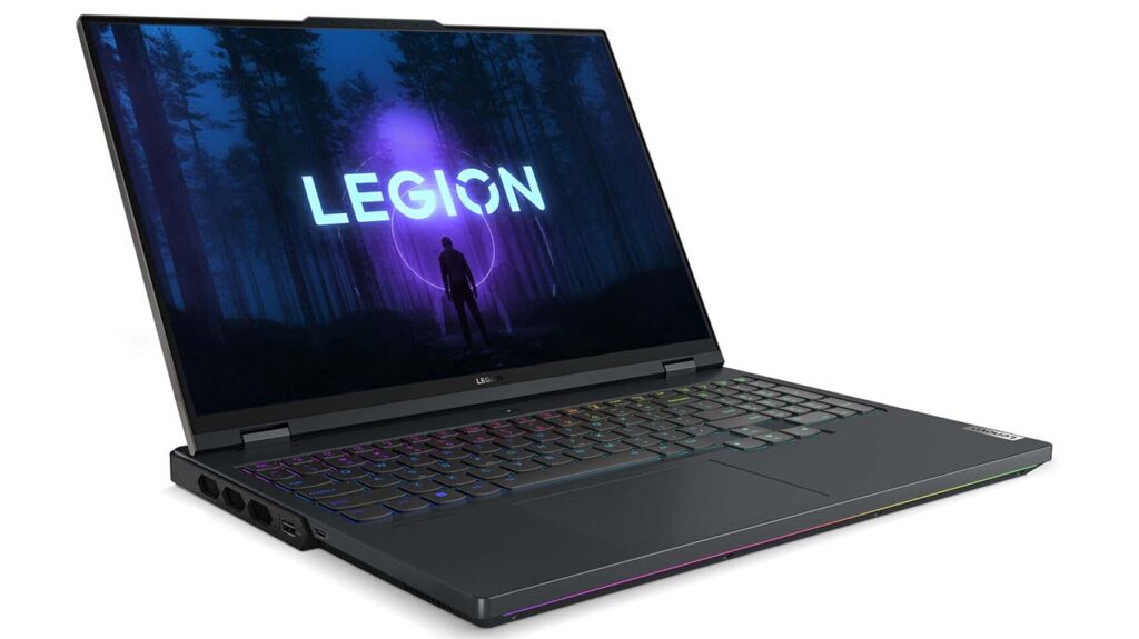 Lenovo Legion Pro 7i RTX 4080 Gaming Laptop Left Side