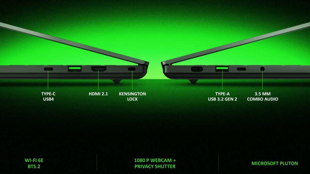 Razer Blade 14 2023 Gaming Laptop Ports