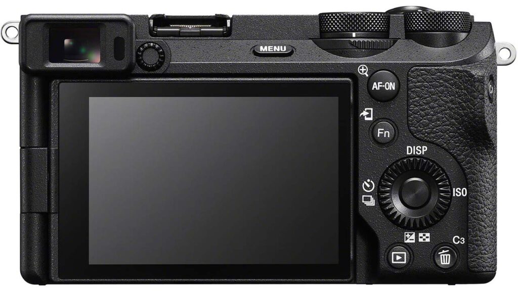 Sony a6700 LCD display