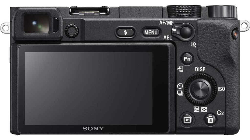 Sony a6400 LCD display