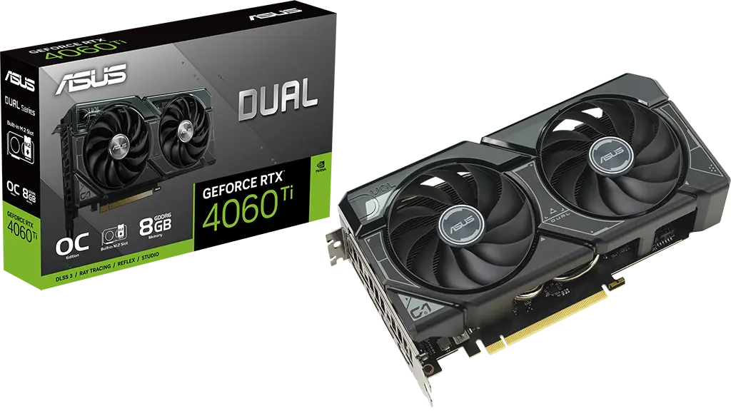 ASUS Announces Dual GeForce RTX 4060 Ti SSD Graphics Card