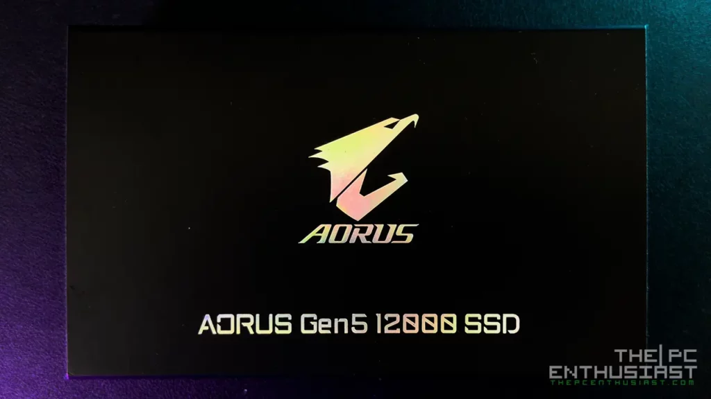 aorus gen5 12000 m.2 ssd box front