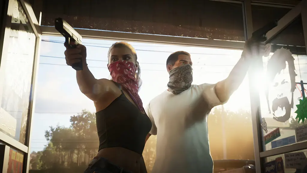 Grand Theft Auto VI Characters Lucia and Jason