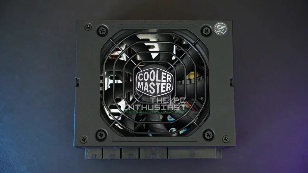 cooler master v 1100 sfx psu front