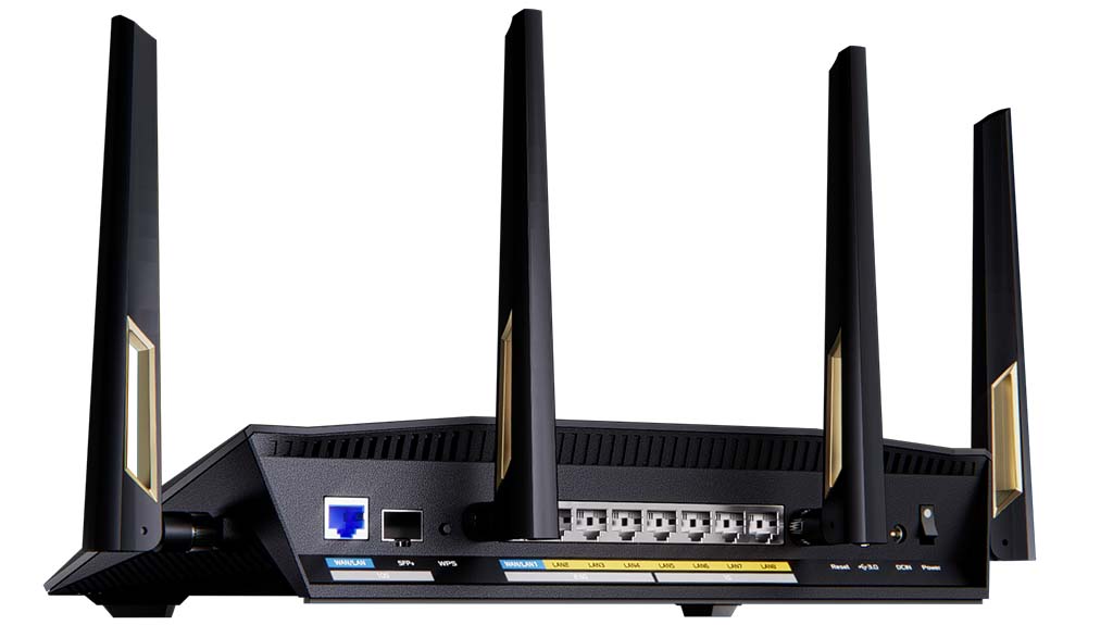 ASUS RT-BE88U WIFI 7 Router Ports