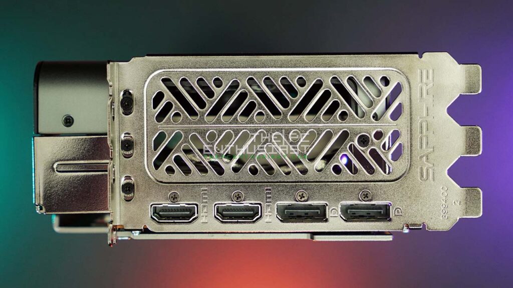 sapphire rx 7900 gre nitro+ output ports