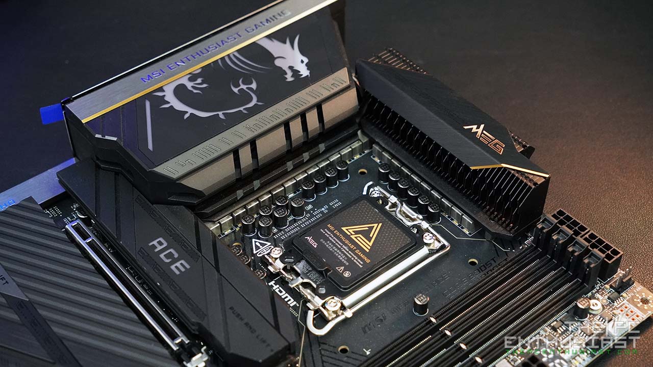 MSI MEG Z890 ACE Motherboard Review, The Best Motherboard for