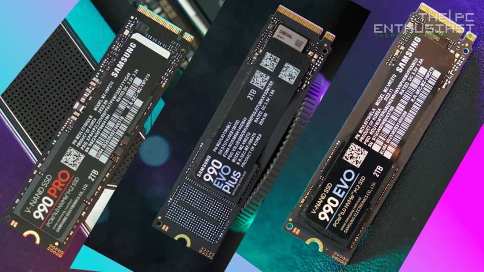 Review Samsung 990 EVO Plus vs 990 Pro vs 990 EVO SSD, The Difference