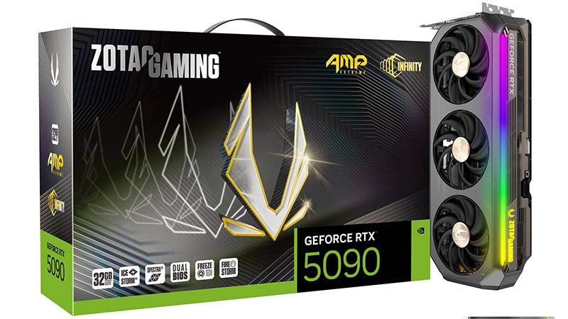 Zotac GeForce RTX 50 Series AMP Extreme Infinity and Solid OC Zotac GeForce RTX 50 Series AMP Extreme Infinity and Solid OC