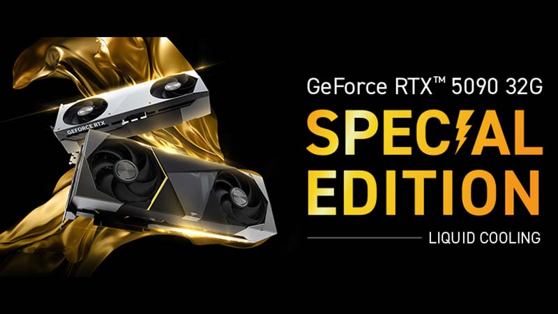 MSI Teases GeForce RTX 5090 Special Edition Graphics Cards