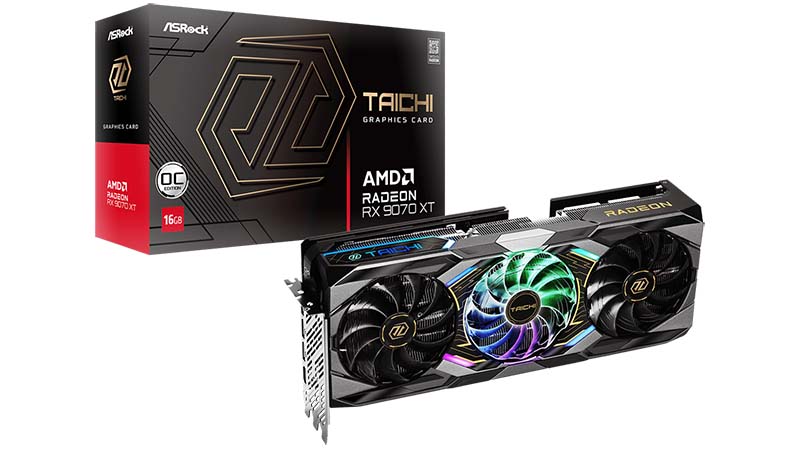 Radeon RX 9070 XT OC Cards with 16-pin 12V-2x6 PCIe5 Power