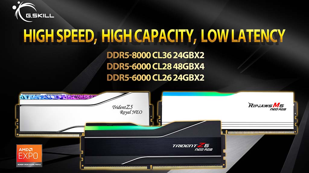 G.Skill Unleashes Trident Z5 Royal Neo Series DDR5 with AMD