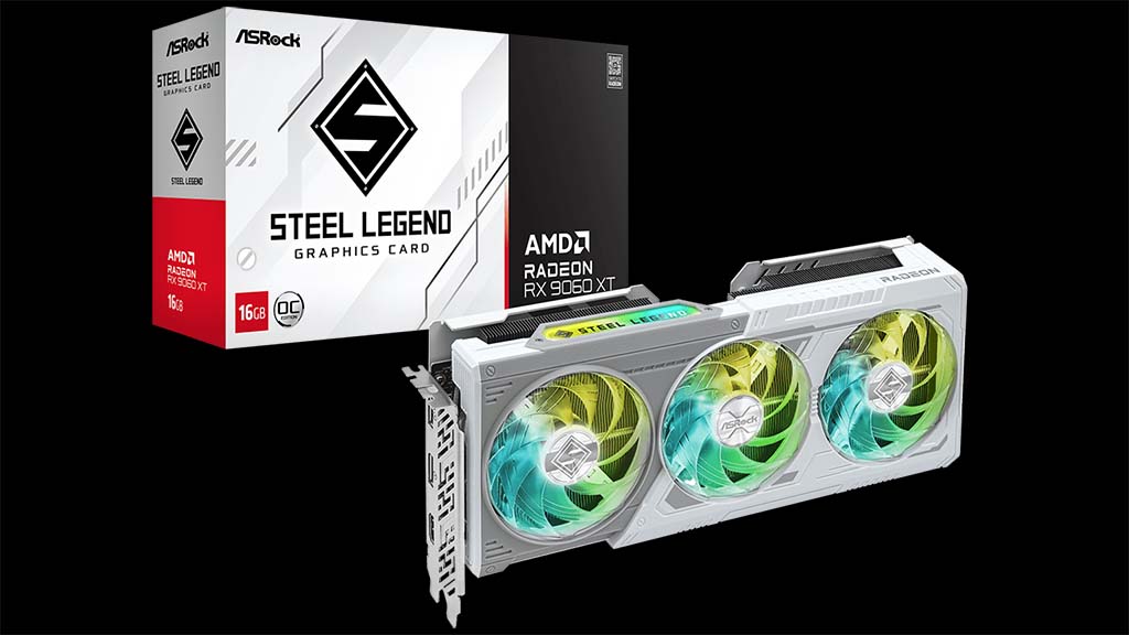 ASRock Releases Radeon RX 9060 XT Steel Legend and Challenger