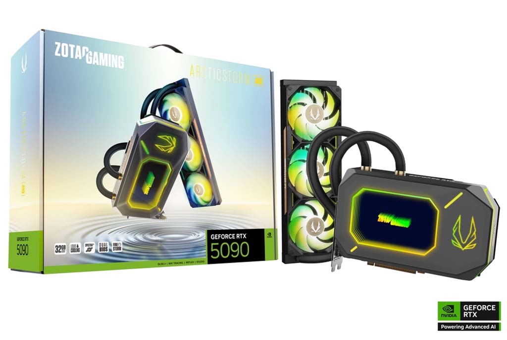 【新品未開封】ZOTAC RTX 5090 ArcticStorm AIO Zotac Releases GeForce RTX 5090 ARCTICSTORM AIO and RTX 5060 Low