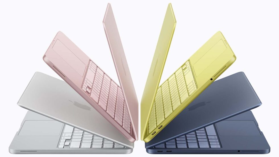 Apple MacBook Neo color lineup