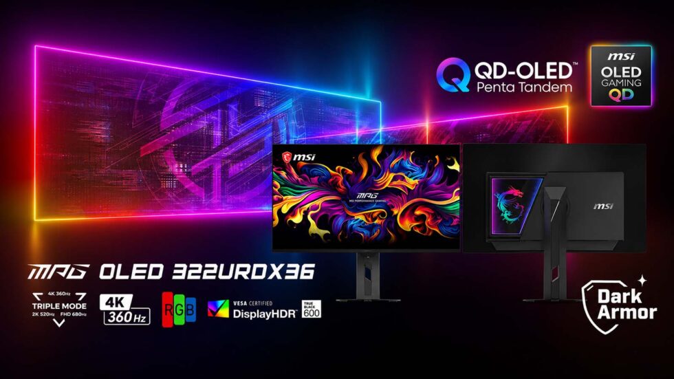 MSI MPG OLED 322URDX36 Gaming Features and Connectivity
