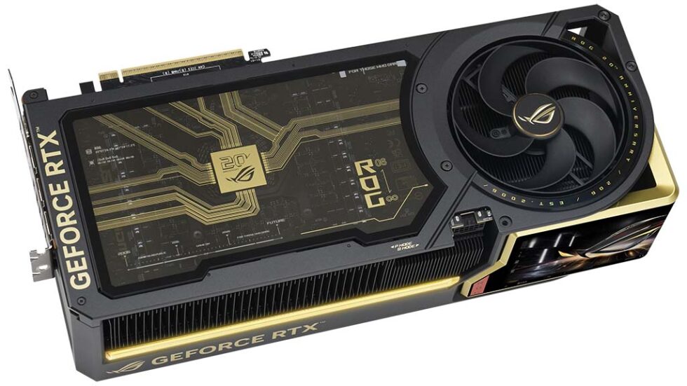 ASUS Launches ROG Astral GeForce RTX 5090 Edition 20 With Curved