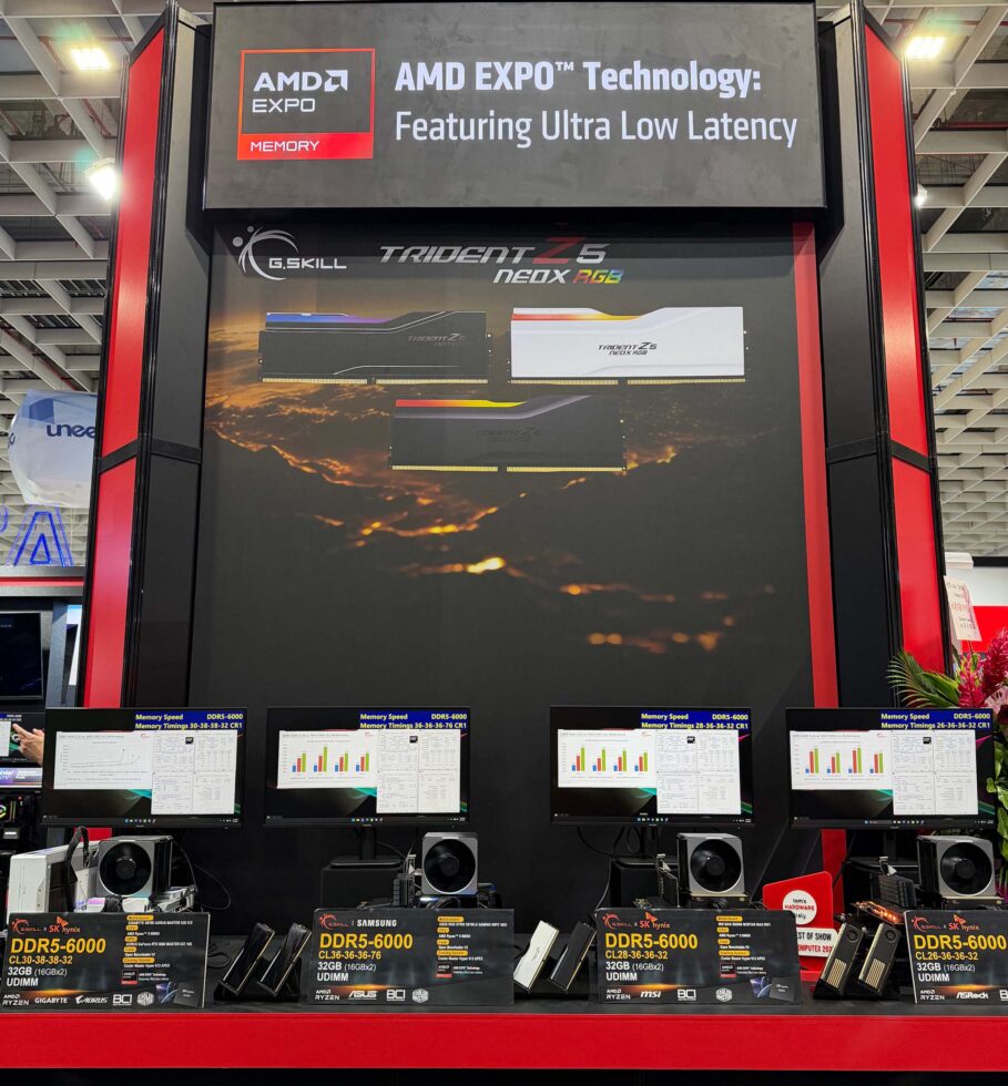 G.SKILL Trident Z5 NeoX RGB Brings AMD's New Ultra-Low-Latency