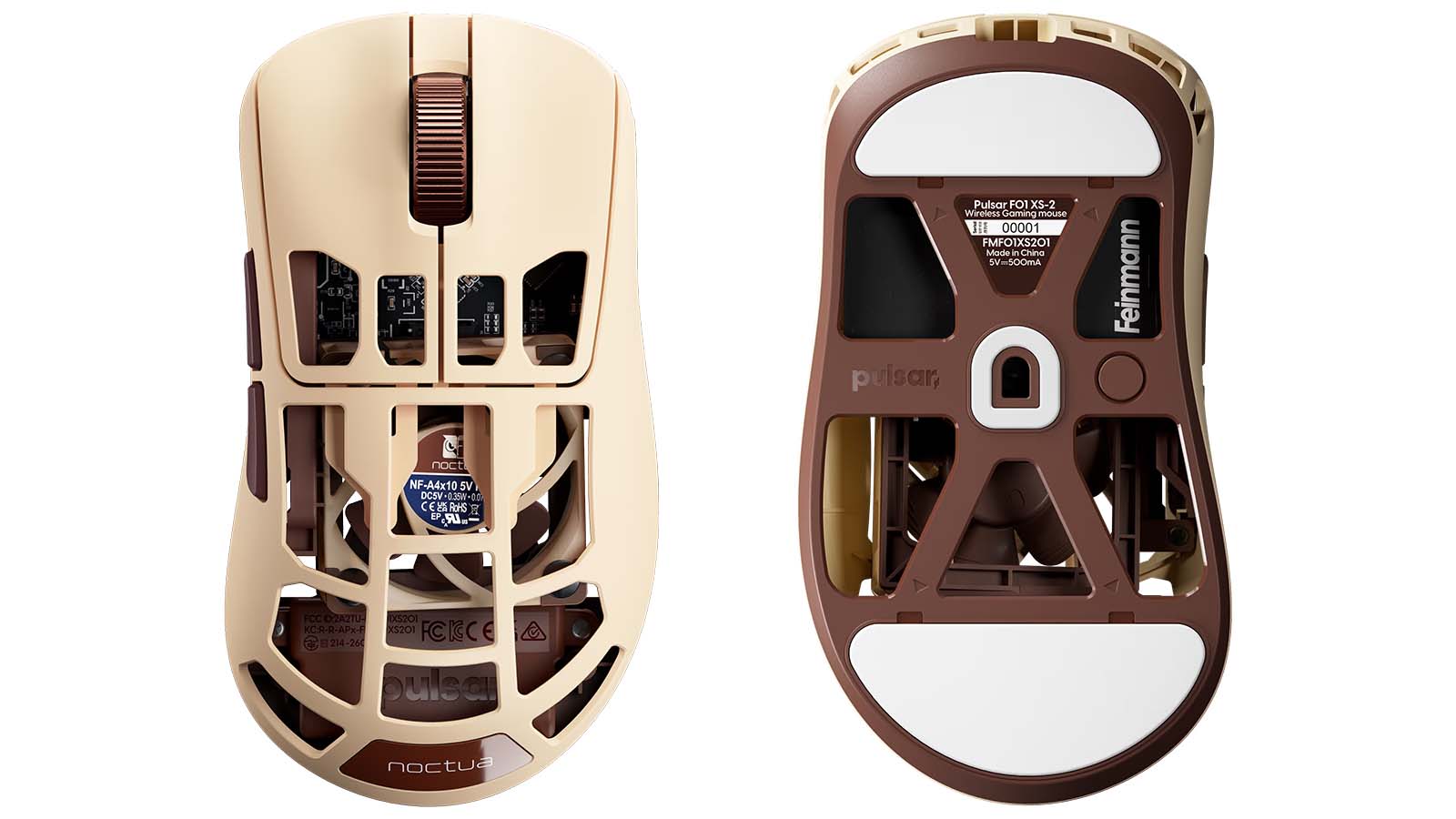 Noctua and Pulsar Launch Feinmann F01 Gaming Mouse With Cooling