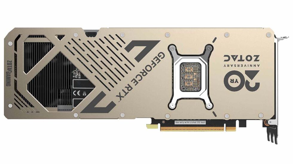 ZOTAC RTX 5080 20th Anniversary Edition Launches | ThePCEnthusiast