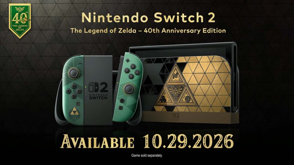 Nintendo Switch 2 Zelda Edition & Ocarina Pre-Orders Live