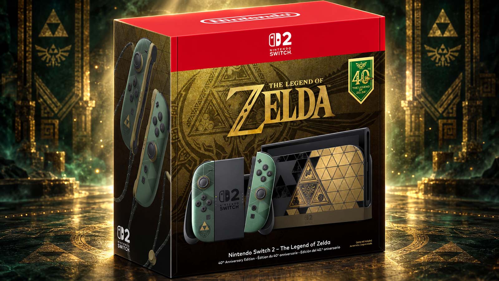Nintendo Av Output Zelda 40th Anniversary Nintendo Switch 2 Is Back for Preorder ...